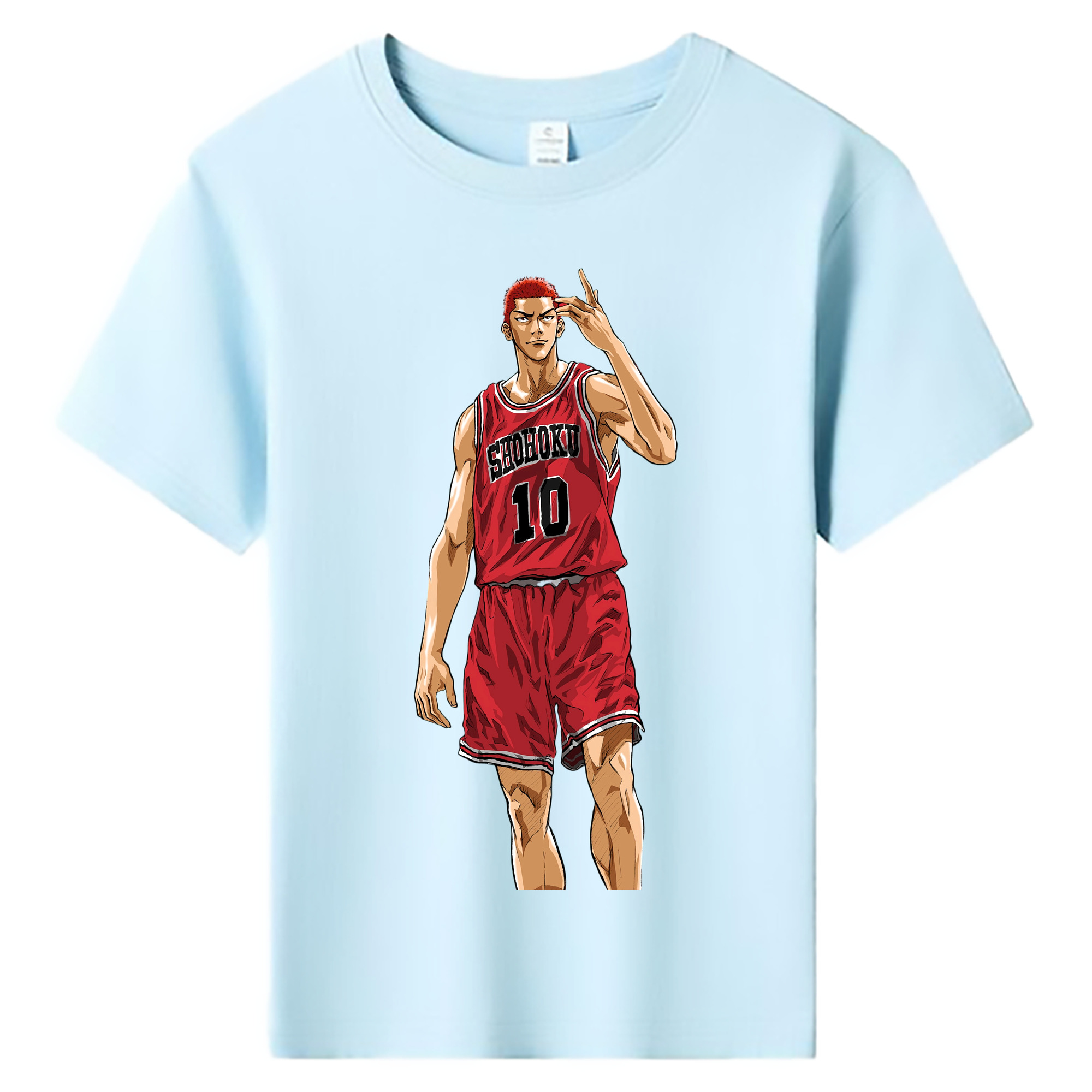 （画像用） SLAM DUNK／スラムダンク 綿100％キッズTシャツ（フロントプリント）